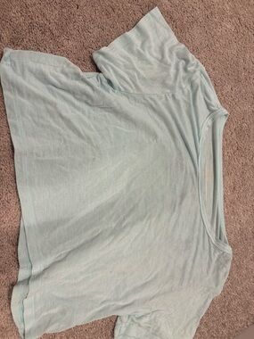 American Eagle Soft & Sexy Light Aqua Tee